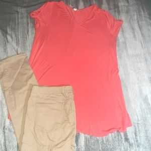 Womens outfit sz 15 pants top included free